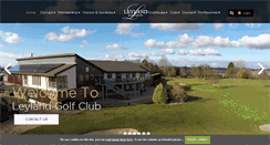 Desktop Screenshot of leylandgolfclub.co.uk