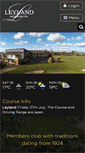 Mobile Screenshot of leylandgolfclub.co.uk